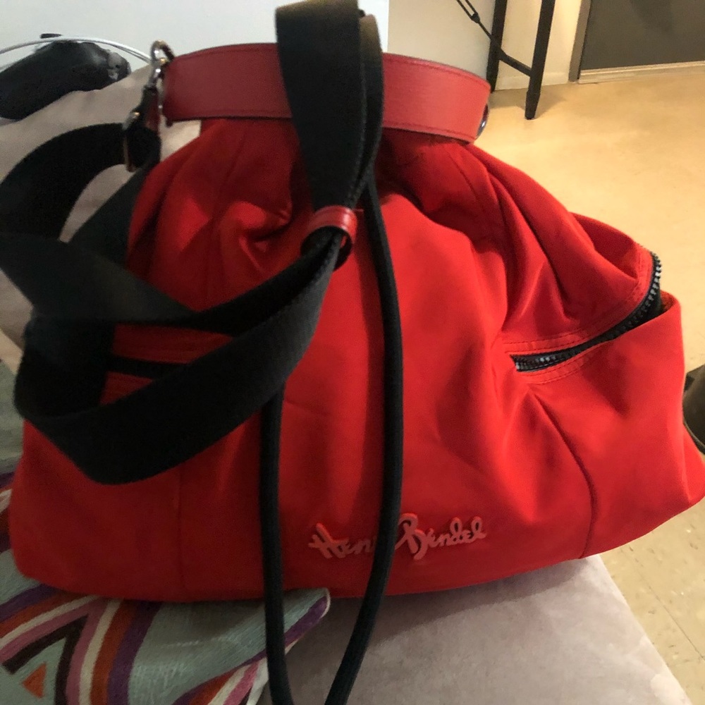 henri bendel Red Shoulder Bag